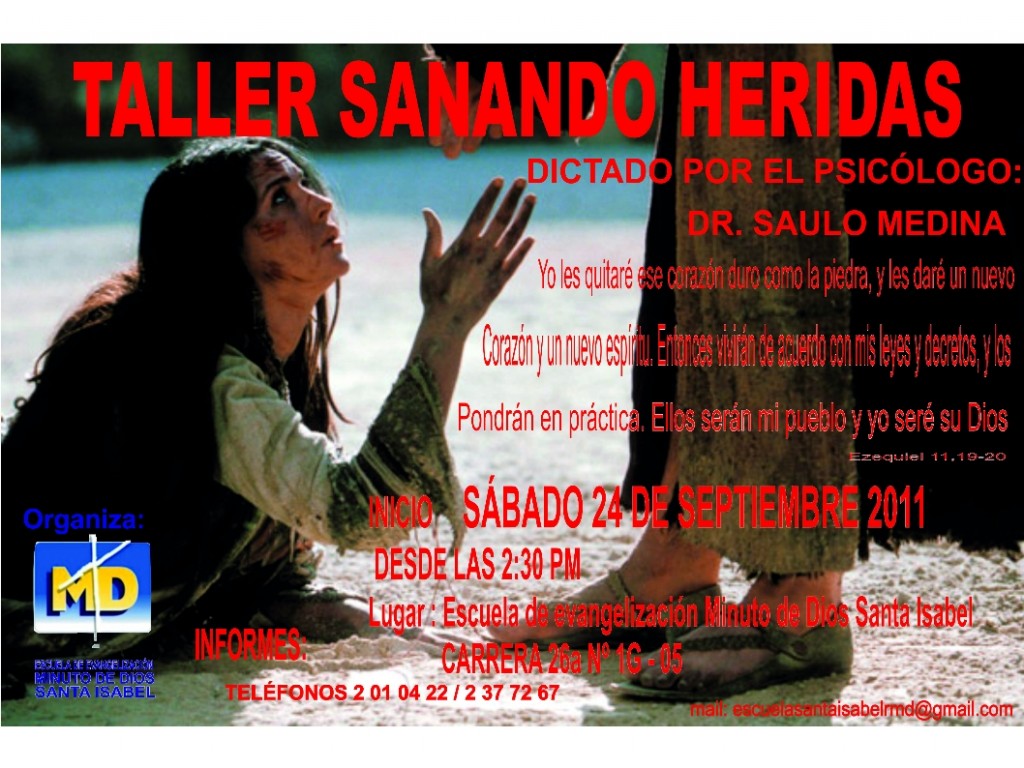 taller sanando heridas